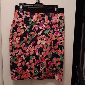 Ann Taylor floral skirt